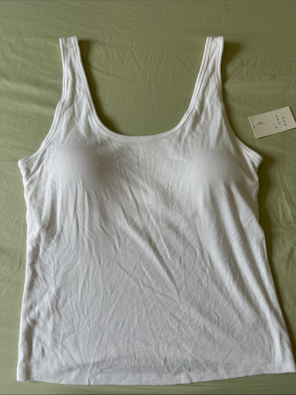 a new day Ribbed  Tank Top